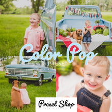 Load image into Gallery viewer, Color Pop Preset | The Preset Shop
