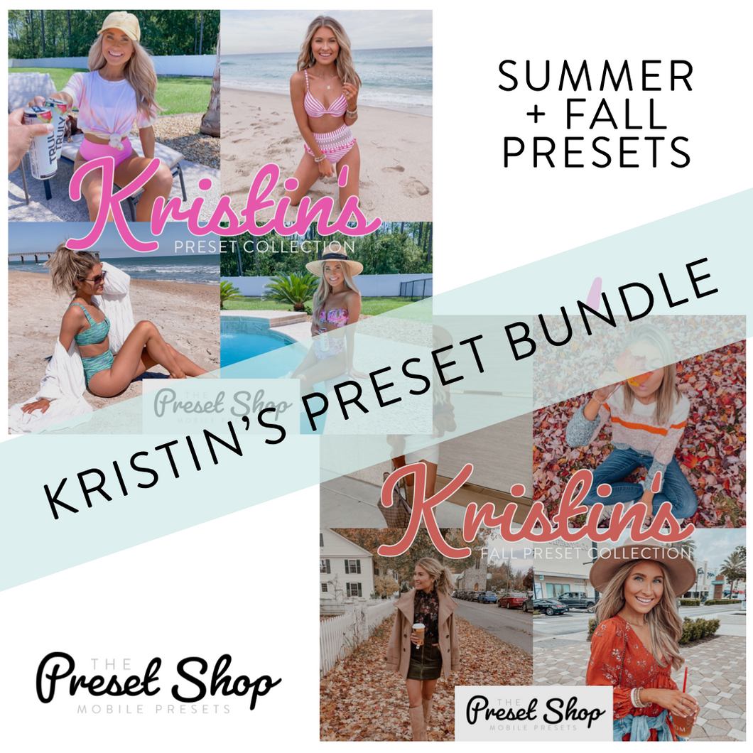 Kristin Pressley's Preset Bundle | @KRISTINCPRESSLEY