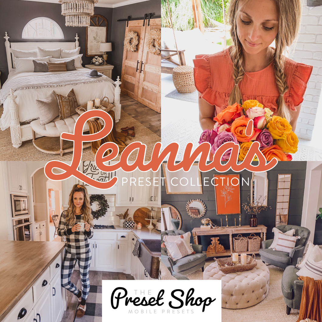Leanna’s Preset Collection | @LIFEBYLEANNA